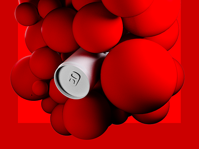 Gaming Coca-Cola 3d brand bubble illustration motion design