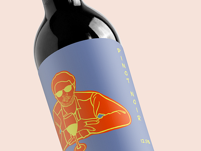 Skinsy Wine Bottle Design - Pinot Noir