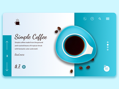 Simple Coffee Web Design