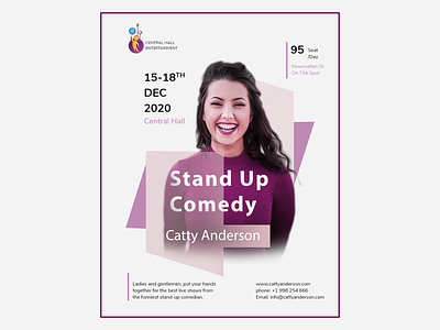 Stand Up Comedy Poster Design aesthetic branding illustraion illustration poster poster art poster design print ui uidesign uidesigner uiinspiration uiux uiuxdesign