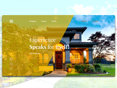 Real Estate aesthetic branding ui uidesign uidesigner uiinspiration uiux uiuxdesign web design website design