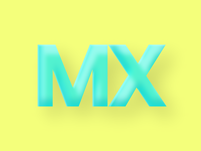 MX design contest branding flat icon illustration logo vector
