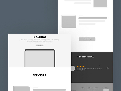New website project wireframe branding design illustration minimal typography ui uiux ux web website