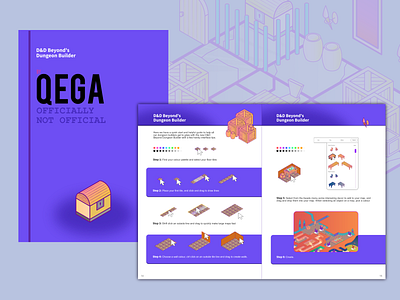 D D Beyond Dungeon Builder How To affinity designer affinity publisher app design ecommerce design guidebook illustration isometric art user guide vector web