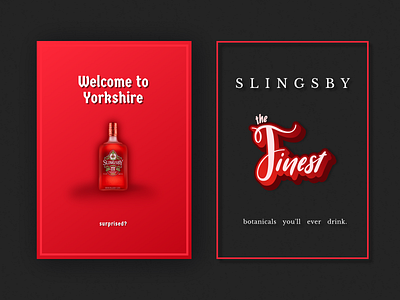 Slinsby Gin Ads - Unofficial