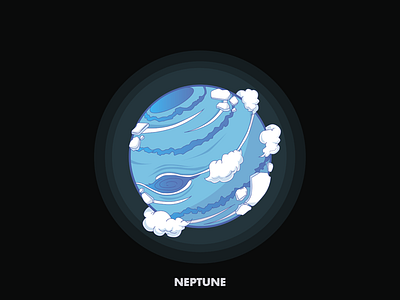 Neptune cosmos illustration neptune planets space universe