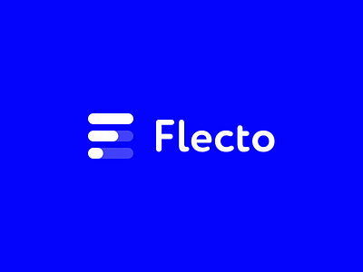 Flecto Logo app branding design logo product