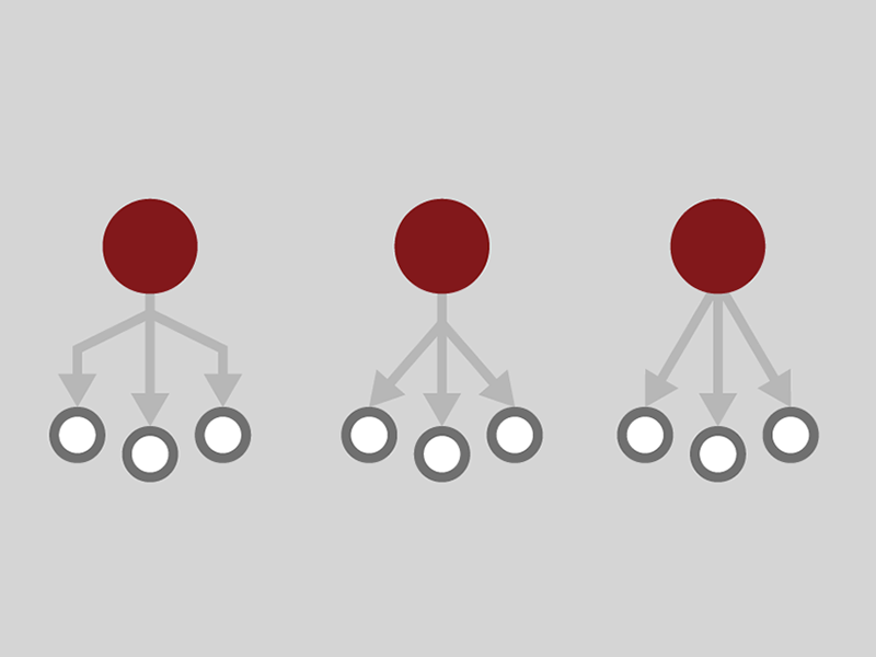 Power Advantage — Illustrated Concept psychology concept chart illustration lines circles power