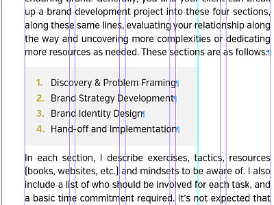 Building Brands eBook [In-Progress] book brands design identity indesign layout logo