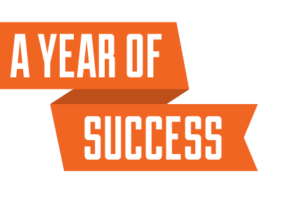 A Year of Success logo concept concept logo