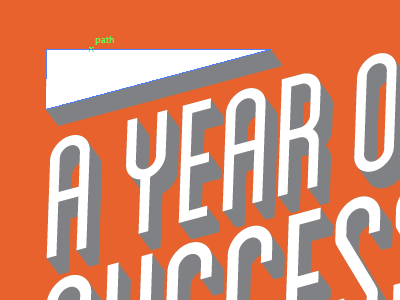 A Year of Success logo concept concept logo