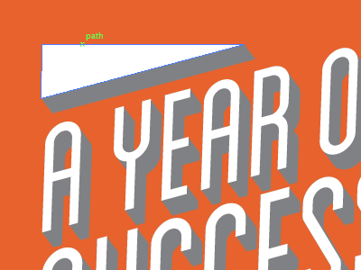 A Year of Success logo concept