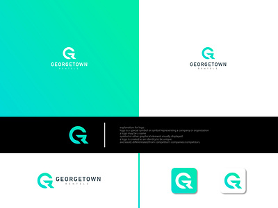 GR Letter Logo abstract brand identity branding design creative logo design icon design letter g letter logo logo logo design logos