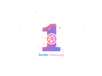 One Invite Giveaway 01 dribbble dribbble invite dribbble invites giveaway invitation invite invite giveaway