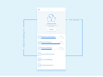 File Upload #dailyui challenge 31