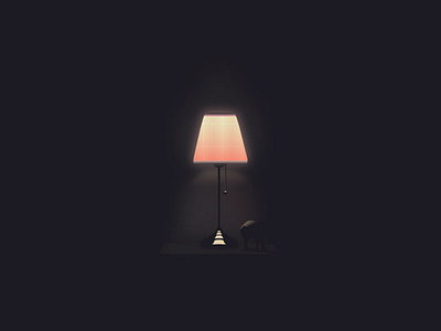 Table Lamp adobe design graphic design illustration photoshop vector