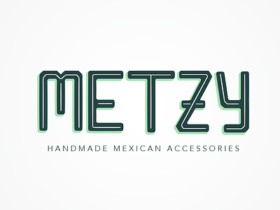 METZY logo black green logo mexican mexico shopping store