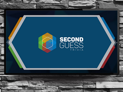 Second Guess Trivia, Game Landing Screen game landingscreen logo trivia tv ui ux wall