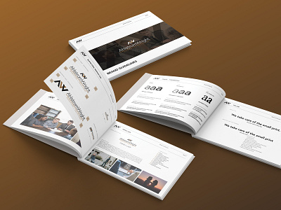 Branding book for lawyer firm