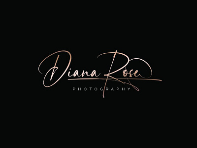 Photography signature logo design