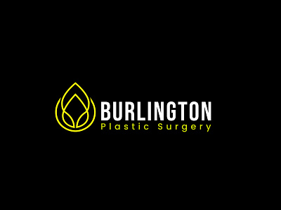 Burlington plastic surgery beauty brand branding logo