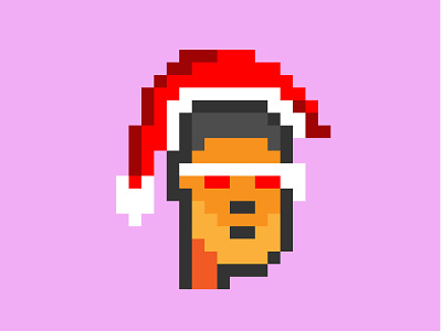 Santa Cloze || Christmas NFT 16bit 8bit art branding character christmas crypto crypto art design game icon illustration logo nft nft artist pixel art pixel artist santa cloz vector