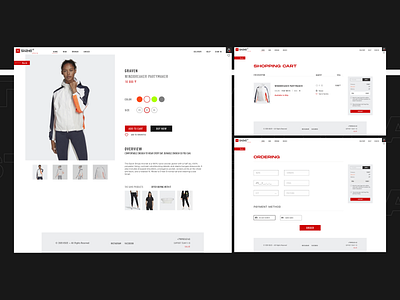 Xsize streetwear store brand brand design branding concept design dribbble logo ui ux web