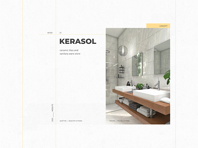 Kerasol design website clean colors concept digital interface ui userinterface ux webdesign website