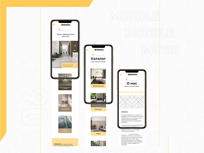 Kerasol design website mobile