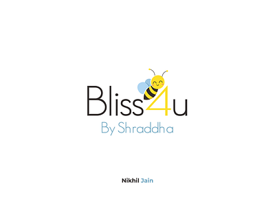 Bliss4u branding graphic design illustration logo typography