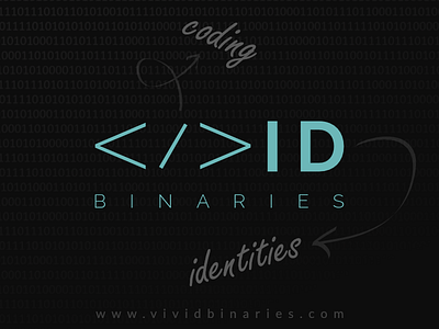 Vivid Binaries brand logo