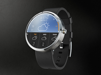 Moto 360 Weather App 360 animation app icon moto smart watch weather