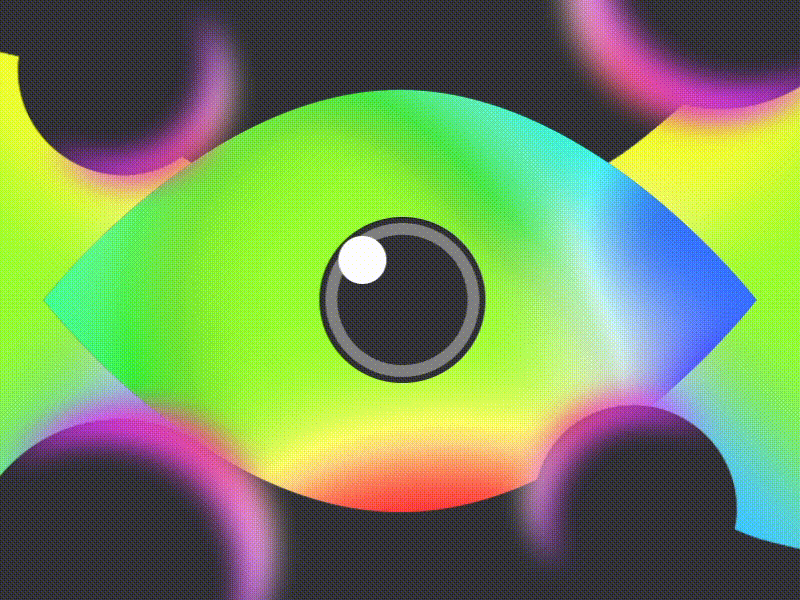 Taste of Colors - Animation Loop aftereffects colors eye graphic loop animation taste