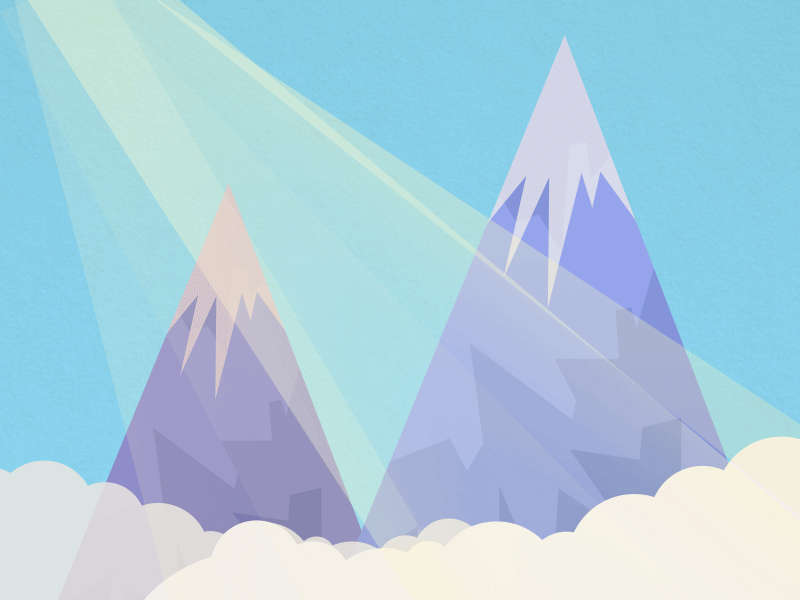 The Mountains animation asset cifraclub game light mobile mountain wind