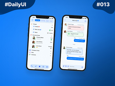 #DailyUI #013 | Direct Messaging app app design chat daily ui 013 dailyui dailyui 013 dailyuichallenge design direct messaging messaging app ui uxui web design