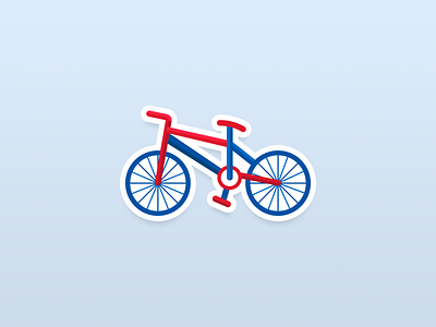 Olympics: Go Sports! bike mule sticker olympics usa