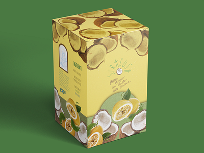 Siracusa - Mousse al Cocco con Frutto della Passione branding graphic graphic design