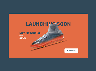 Coming Soon UI concept. #DailyUI048 adobe behance coming soon page design dribbble dribble figma interactive interior nike air max prototyping ui ux uidaily uidesign uielements uiux uiuxdesign uiuxdesigner uxdesign website design