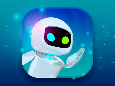 Icon PIA app design icon robot