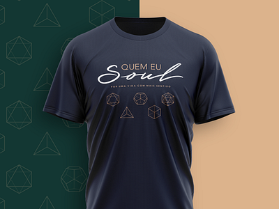 Quem eu Soul | Logo & Identity art direction brand design branding geometria sagrada identity logo meditation merch merchandise sacred geometry tshirt zen