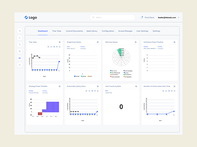 DASHBOARD ui ux