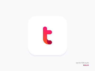 TIAN Icon design icon letter