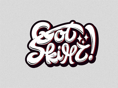 Got Skillz grafitti & logo design grafiti grafitti handlettering logo logo design minimal typography vector