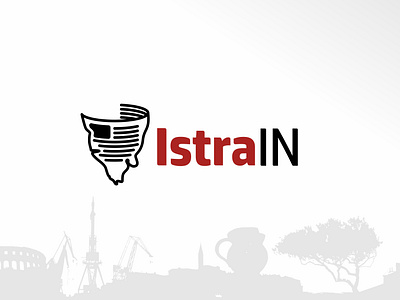 IstraIN logo design