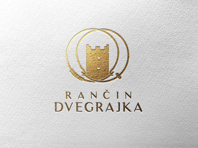 Rančin Dvegrajka - logo brand branding croatia design logo logo design vector
