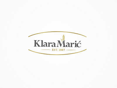 Klara Maric - limited edition logo brand branding croatia design klara logo logo design packaging vector zufic