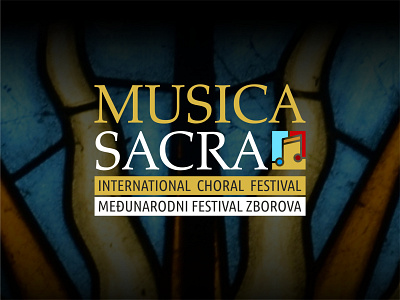 Musica Sacra logo design