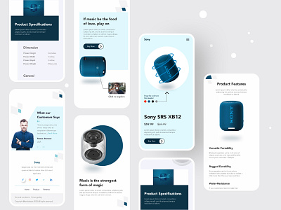 Sony Responsive Website Design adaptive design bluetooth company website design design studio design system graphic designing hiring interface mobile responsive mobile screen mobile website responsive design sony uiux user experience user interface web web design