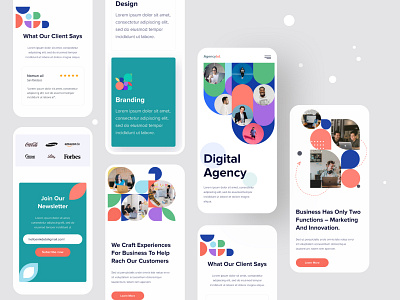 Creative Agency Responsive Website Design