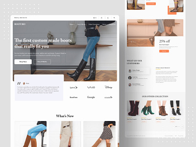 Woocommerce Landing Concept